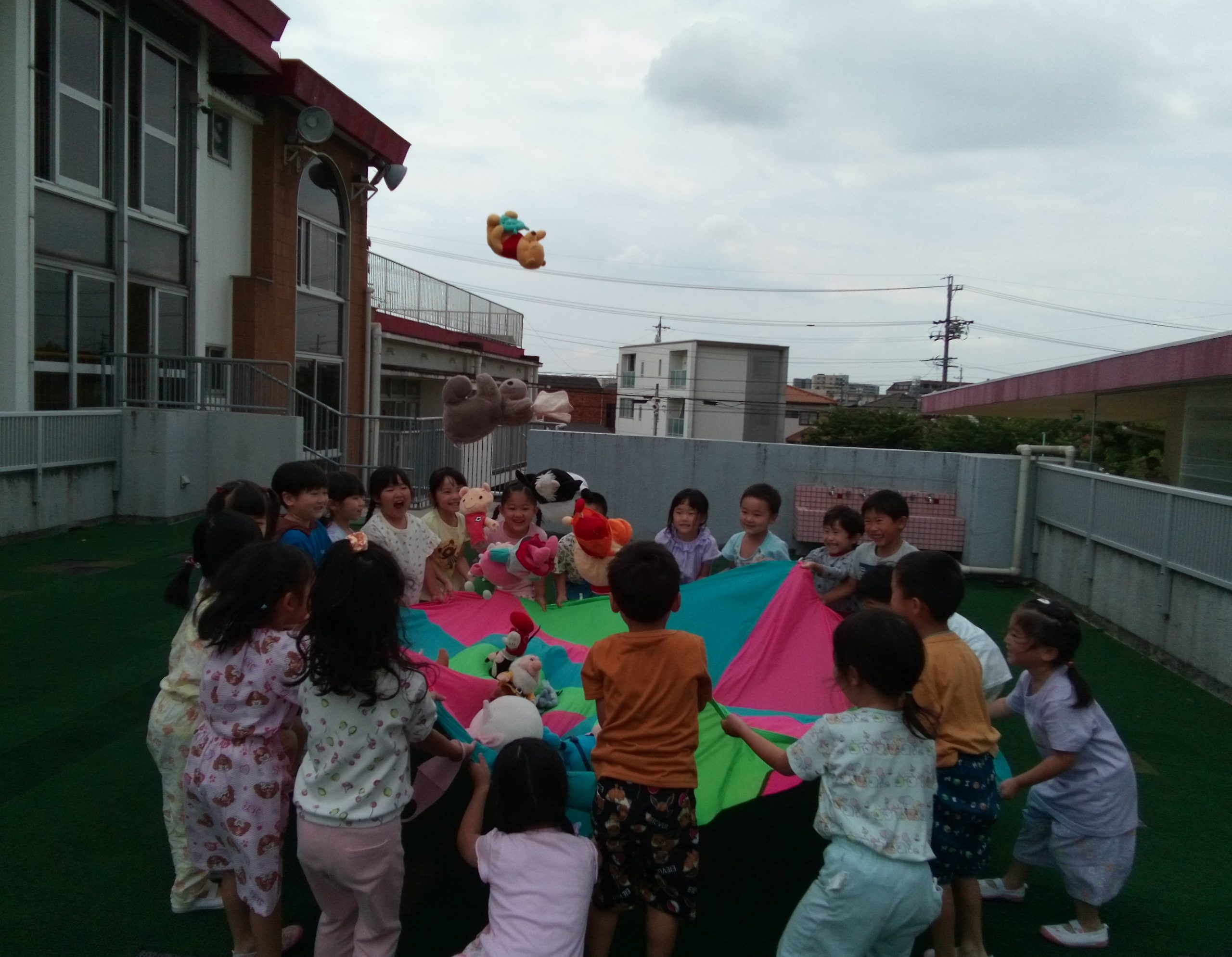パジャマパーティー 喜多山幼稚園